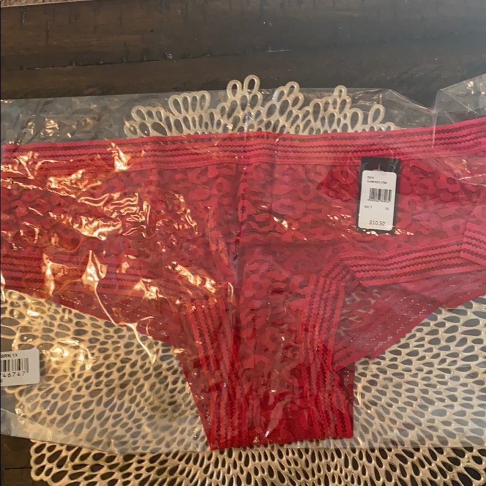 Red Frederick’s of Holly wood Demi Brief